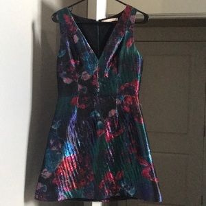 Floral Shimmer Dress